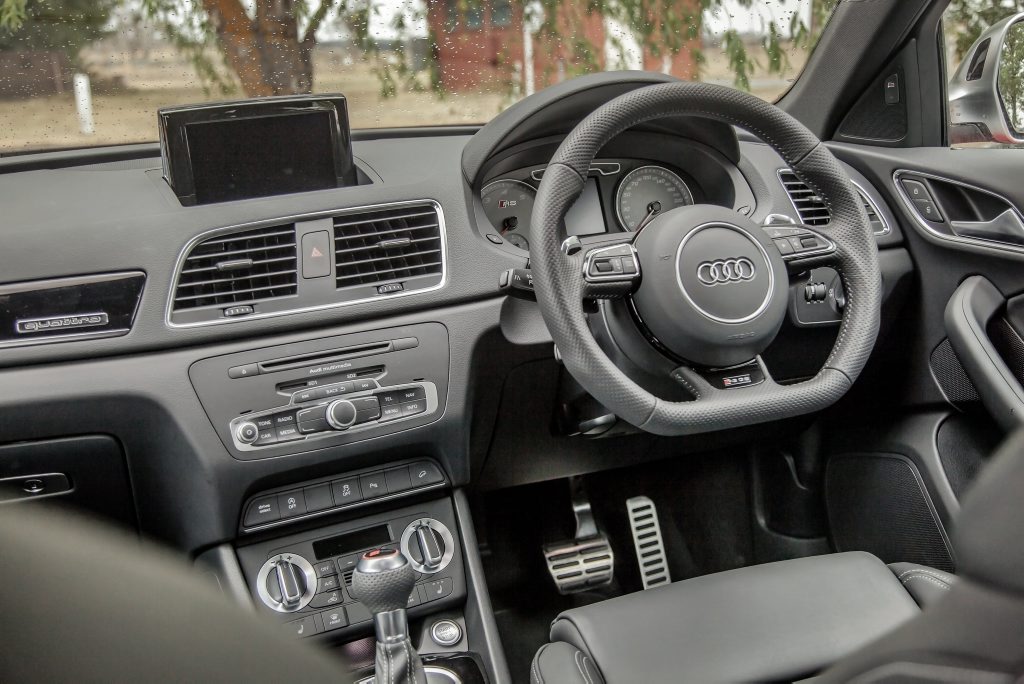 The Audi RS Q3. The Audi RS Q3.